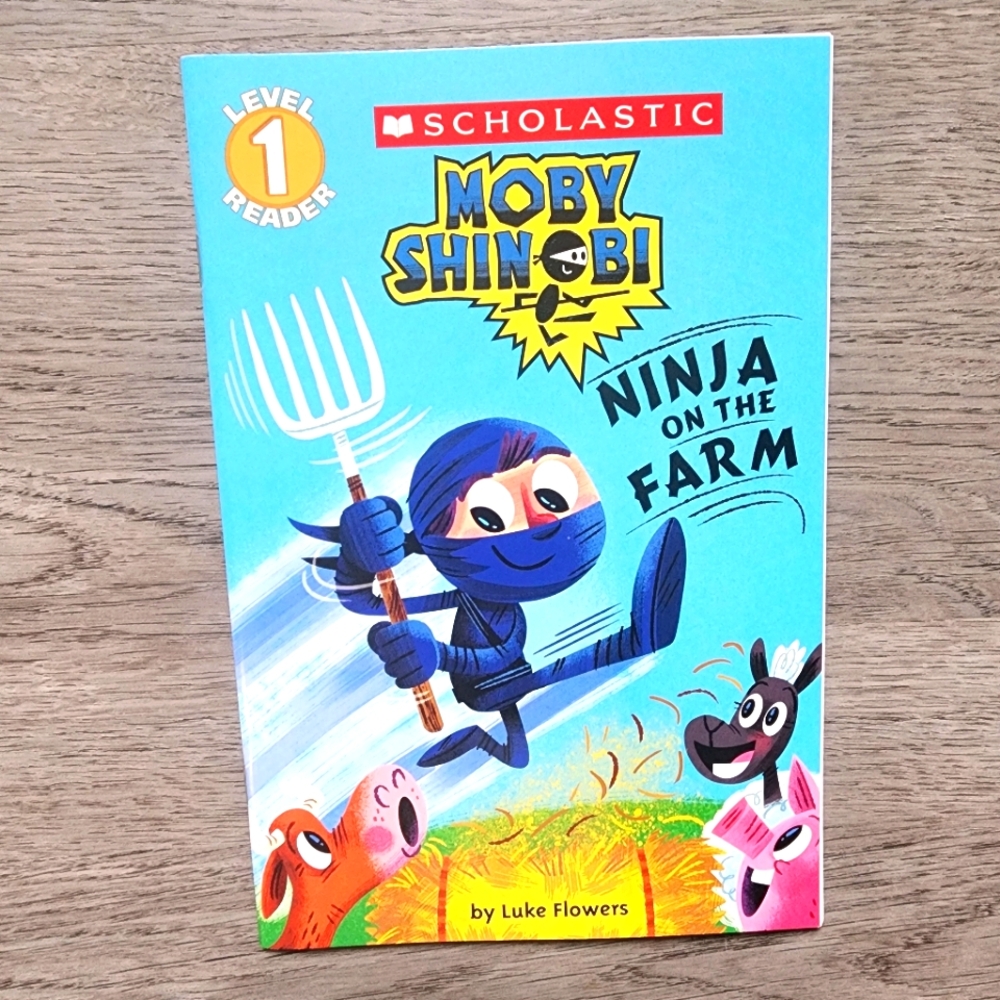 Moby Shinobi Ninja on the Farm Children's Illustrated Fiction Book Series